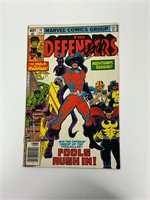 Autograph COA Defenders #74 Comics