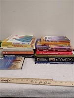 Large group of books