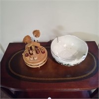 Lenox Christmas Bowl & Music Box