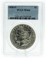 1898-O MS64 Morgan Silver Dollar