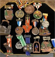 Foreign marching medals