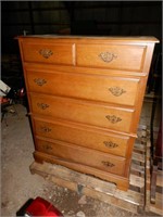 Five Drawer Solid Maple Chest  W/Pulls
