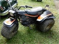 Kawasaki KLT200 - 3 Wheel ATV - Runs & Drives