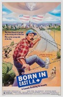 Born In East LA movie poster print photo stock