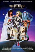 Beetlejuice movie poster print photo stock paper