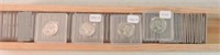 Lot of 85 silver quarters
