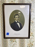 Abraham Lincoln Vintage Print