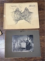 2 Vintage Prints