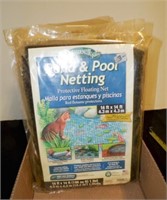 3 pool/pond protective nets 8 garden nets