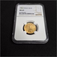 1986 $10 GOLD EAGLE
