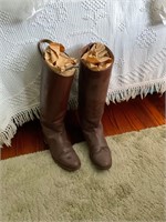 Leather Riding Boots