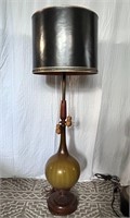 Art Deco Tall 40" tall Table Lamp w/Shade