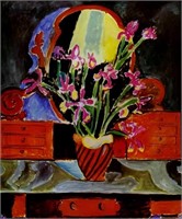 Vase Of Irises Limited Edtiion by Henri Matisse