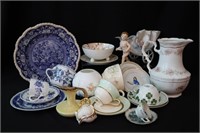Assorted Vintage Porcelain Dishes