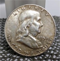 1959-D FRANKLIN HALF DOLLAR