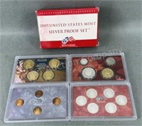 2009 Silver Proof Set, Has 8 Silver Coins