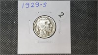 1929s Buffalo Nickel db8002