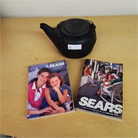Cast Iron Teapot, Sears Catalogs