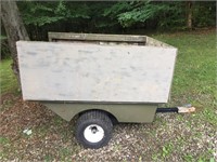 Nice HD Dumping Lawn Cart With Sides