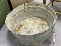 Galvanized Tub 25"Dia