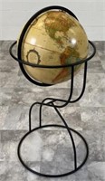 WORLD GLOBE ON STAND