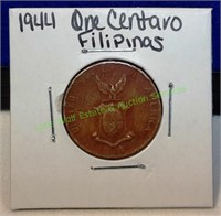 1944 Filipinas One Centavo
