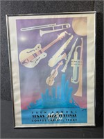30th annual Texas Jazz Festival poster
