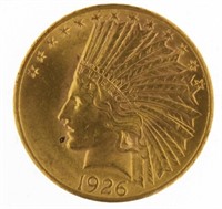 1926 Indian Head $10.00 Gold Eagle