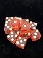 Bob Stupak's Vegas World Casino Used Dice