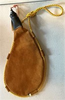 Vintage Leather/Hide Water/Wine Bladder Bag
