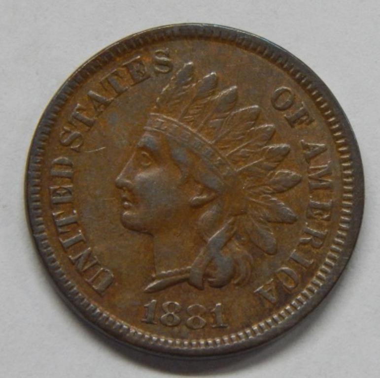 1881 Indian Head Cent