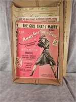 VINTAGE SHEET MUSIC