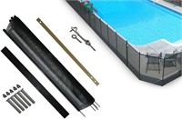 Pool Fence DIY  4 x 12-Feet  Black Kit