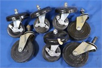 7-4" Wheeled Casters
