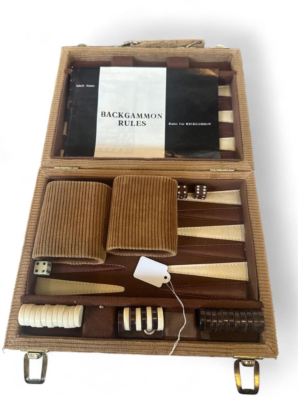 Backgammon Game and Case