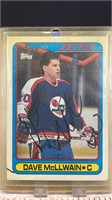 Signed 1989-90 TOPPS Dave Mcllwain Card. Unknown