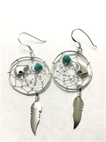 Sterling silver earrings