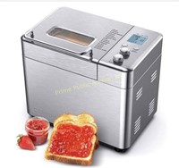 CalmDo $225 Retail Bread Machine, 2.2lb Stainless