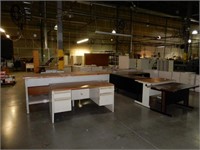 Large Quanitty of Office Furniture, Desks,