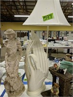 Decorative Swan Table Lamp, Figurine Etc