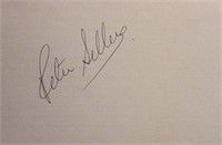 Peter Sellers signature slip