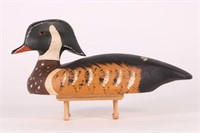 Wood Duck Drake Decoy by BJ Pawlaczyk of Au Gres,