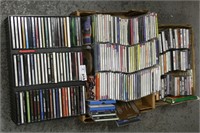 Large Lot of Music CD's & Cassette Tapes