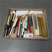 Assorted Advertising Pencils & Pens