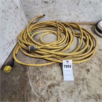 W 2 electrical extension cords cut