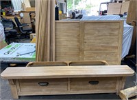 Queen Bed Frame Natural