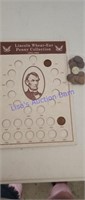 Lincoln Penny  Wheat Collection  1934 Thru 1958