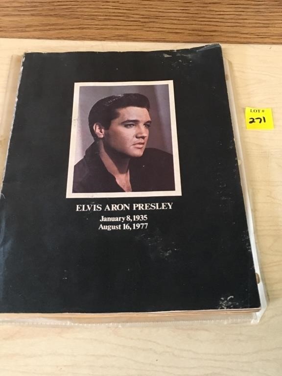 1977 Elvis Preseley Photoplay Tribute