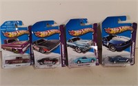 Four Sealed Hot Wheels Incl. Summit Racing Camero