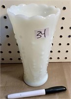 MILK GLASS VASE